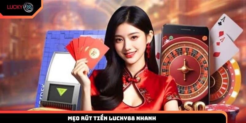 Một số mẹo rút tiền nhanh, không lỗi tại Lucky88