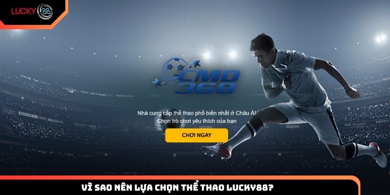 Vì sao nên lựa chọn thể thao LUCKY88 tham gia gia trí cá cược?